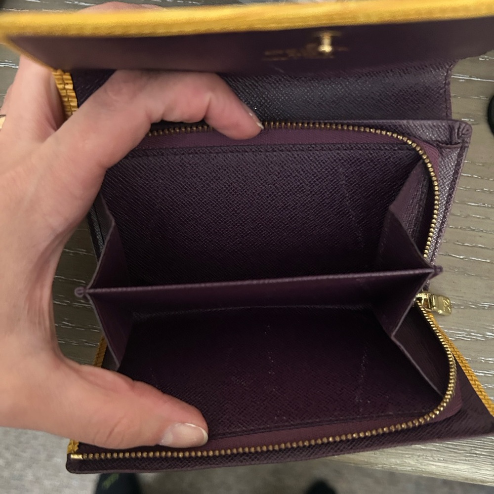 Louis Vuitton Epi Mustard Yellow Wallet - Picture 7 of 10